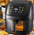 XXL Heißluftfritteuse 8L Fritteusen Friteuse Heißluft Air Fryer 1800W ohne Öl DE
