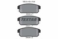 TEXTAR Bremsbelagsatz, Scheibenbremse 2404001 für SUZUKI