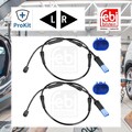 2x ORIGINAL® Febi Bilstein Warnkontakt, Bremsbelagverschleiß Hinten, Links
