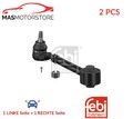 LINKS RECHTS QUERLENKER SATZ HINTEN OBERE FEBI BILSTEIN 42172 2PCS A NEU