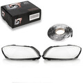 2x Scheinwerferglas links rechts Set für VW Passat B7 362 365 Alltrack 2010-2014