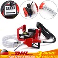 45L/min Dieselpumpe Selbstansaugend Zapfpistole Promote lpumpe Tankstelle 12V