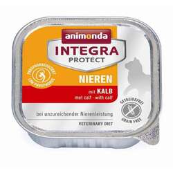 Animonda Cat Schale Integra Protect Niere mit Kalb 16 x 100g (21,19€/kg)