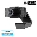 INSTAR IN-W1 Full-HD Webcam mit Mikrofon und 1080p Auflösung USB PC Kamera 