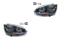 Scheinwerfer Set Xenon passend für VW Golf V 1K 5M 03-09 D2S H7 Nebel Leuchtm.