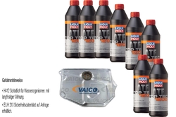 8 L Liqui Moly Top Tec ATF 1200 VAICO Getriebeölfilter für Mercedes-Benz
