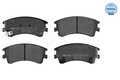 Bremsbelagsatz Scheibenbremse MEYLE 025 240 4618/W für MAZDA GY GG Station Wagon