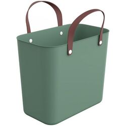 Rotho Multibag Albula BPA frei 25 L recycelt Korb mistletoe green Einkaufstasche