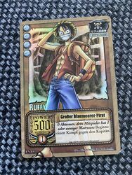 One Piece Ruffy Karten TCG Großer Blaumeerer-Pirat CS-C04 Holo Luffy