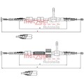 2X METZGER HANDBREMSSEILE HINTEN PASSEND FÜR ALFA ROMEO 156 GT