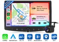 10.1" QLED Doppel DIN Android Auto 13 8-Kern Autoradio CarPlay GPS Navi WIFI DSP