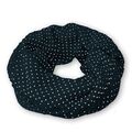 Gepunkteter Loopschal Knitterlook Crinkle Halstuch kuschelweich gepunktet Schal