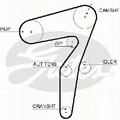 TRISCAN Zahnriemen  u.a. für ALFA ROMEO, CADILLAC, CHEVROLET, CHRYSLER, FIAT