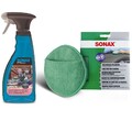 500ml SONAX COCKPITPFLEGER MATTEFFECT HAVANA LOVE + MICROFASER PFLEGEPAD