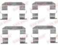 Quick Brake Zubehörsatz, Scheibenbremsbelag 109-1645 für HYUNDAI KIA SSANGYONG