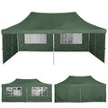 3x3/3x6m Pavillon Gartenpavillon Partyzelt Gartenzelt wasserdicht Popup Festzelt
