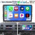 Für VW T6 Transporter Multivan Apple Carplay Android 15 Autoradio GPS Navi WiFi