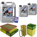 INSPEKTIONSKIT FILTER LIQUI MOLY ÖL 7L 5W-30 für Saab 9-3 YS3F 2.2 TID