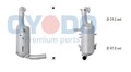 Oyodo 20N0107-OYO Dieselpartikelfilter DPF Rußpartikelfilter für FIAT 500 (312)
