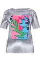 Rabe Damen T-Shirt gestreift mit Print. Gr.42. Neu OVP