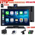 9 "2.5K+1080P Dash Cam Tragbarer Autoradio Apple CarPlay &Android Auto 64G-Karte