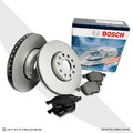 Bosch Bremsscheiben Beläge vorne für RENAULT Clio Twingo Logan Sandero SMART 453