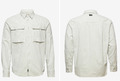 G-Star RAW Submarine Hemd Shirt Cotton Cord Regular Fit cool grey grau Gr. L NEU