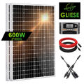 Gliese 600W 12V Solarpanel Set Solarmodul Solaranlage Inselanlage Garten Camping