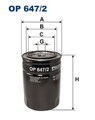 FILTRON OP 647/2 ÖLFILTER