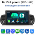 Android 13 Autoradio Carplay Für Fiat Panda 2013-2020 GPS Navi WIFI BT 2G+32GB