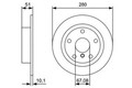 2x 0 986 479 C92 BOSCH Bremsscheibe für BMW,MINI