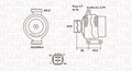 MAGNETI MARELLI LICHTMASCHINE GENERATOR 130A passend für HONDA CR-V FR-V |