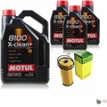 MANN-FILTER Ölfilter 8 L Motul 8100 X-clean+ 5W-30 für BMW 3er Cabriolet 325d