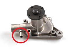 HEPU P080 Water Pump, engine cooling for AUSTIN,INNOCENTI,MG,MORRIS,ROVER