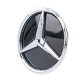 Front Grill Spiegel Emblem Chrom 3D Stern Fit für Mercedes-Benz W205 W212 13-18