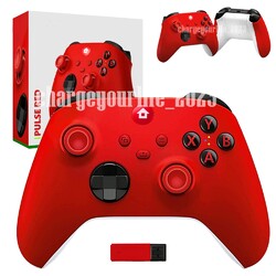 Wireless Controller für Microsoft XBOX ONE / XBOX ONE Series X/S / PC -Puls Rot