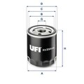 ORIGINAL UFI ÖLFILTER AUSTIN LAND ROVER MG ROVER