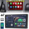 Für Audi A4 8E 8H B6 B7 2000-09 Autoradio 6+128G Android 13 WIFI 4G LTE DSP DAB+