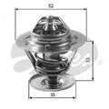 GATES (TH12588G1) Thermostat, Kühlmittel für FORD MAZDA VW LDV