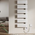 Design Badheizkörper Elektrisch handtuchheizkörper Mit Thermostat 1590x600mm 
