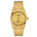 TISSOT PRX POWERMATIC 80 35MM SS GOLD UHR T137.207.33.021.00
