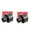 2x FEBI HINTERACHSBUCHSEN LAGER passend für FORD COURIER FIESTA RENAULT 21 LAGUN