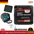 12V/140A BSR vollautomatisches Batterie Trennrelais VSR KFZ Camper Laderelais