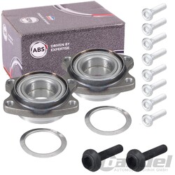 2x ABS RADLAGERSATZ VORNE oder HINTEN für AUDI A4 B6 B7 A6 C5 EXEO VW PASSAT 3B