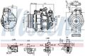 Kompressor Klimaanlage Klimakompressor für Mercedes Vito Kasten W447