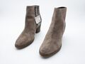 Tamaris Damen Ankle Boots Stiefelette Stiefel Leder beige Gr 38 EU Art 17925-55