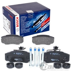 BOSCH BREMSBELÄGE SATZ HINTERACHSE passend für NISSAN CABSTAR NT400 | 0 986 494