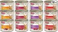 Carny Katzen Nassfutter Mix Herzhafte Variation (12 x 200g), Katzen Nassfutter