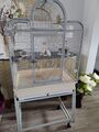 VogelKäfig SittichKäfig Vogelbauer Vogelhaus San Remo II- Platinum Montana Cages