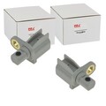 2x NTY ABS-SENSOR HINTEN passend für FORD C-MAX FOCUS GRAND KUGA MONDEO TOURNEO 
